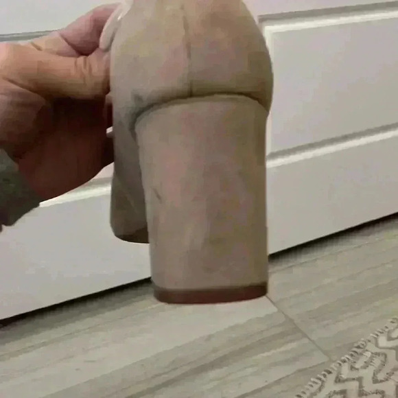 Kelly & Katie Womens Liya Classic Pumps Heel Shoes Light Taupe Suede size 10 - Picture 10 of 11